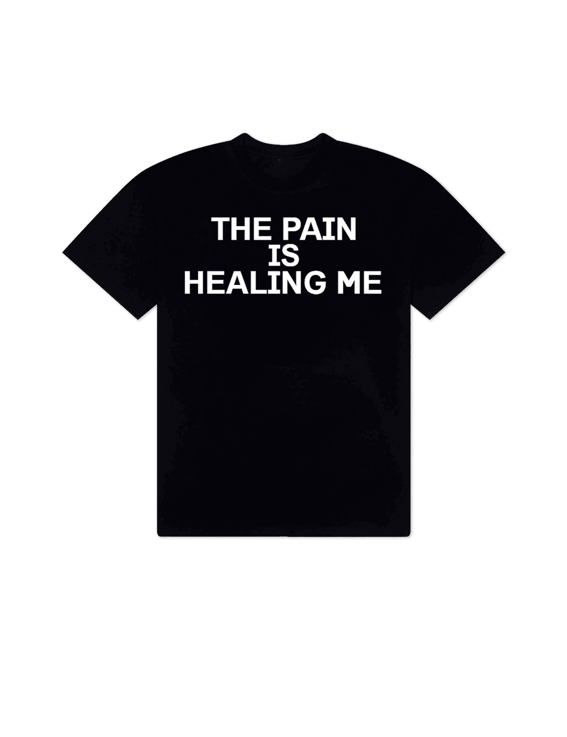 T-Shirt «Pain heal» Black