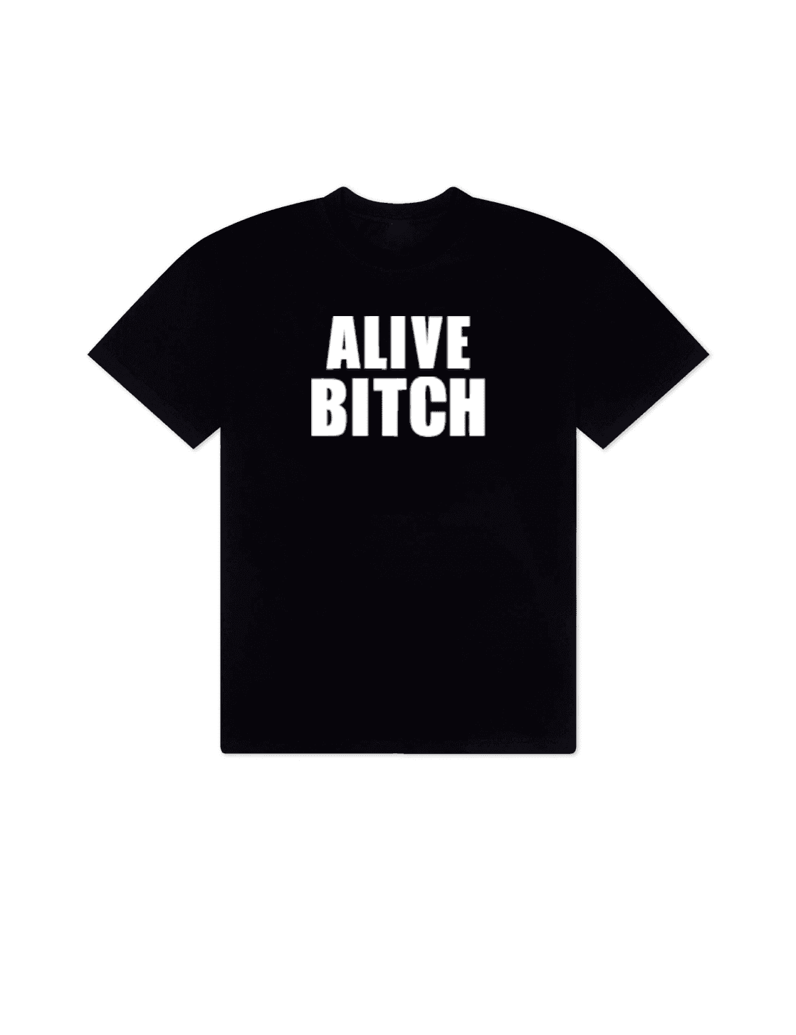 T-Shirt «Alive Bitch» Black