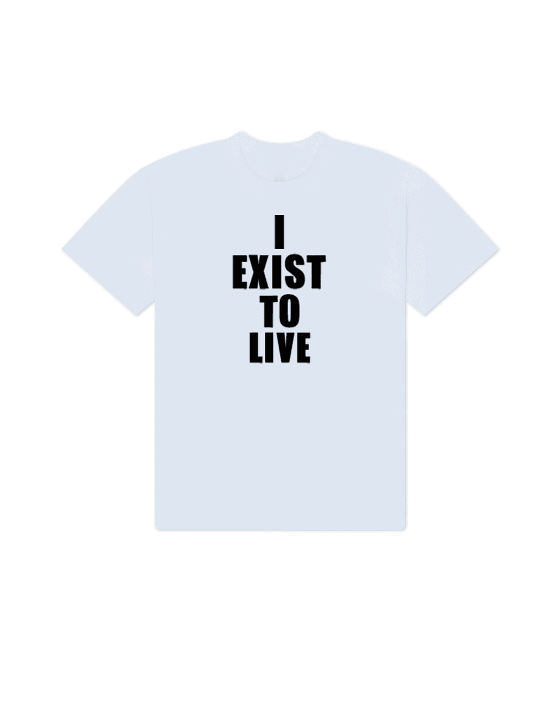 T-Shirt «Exist» White
