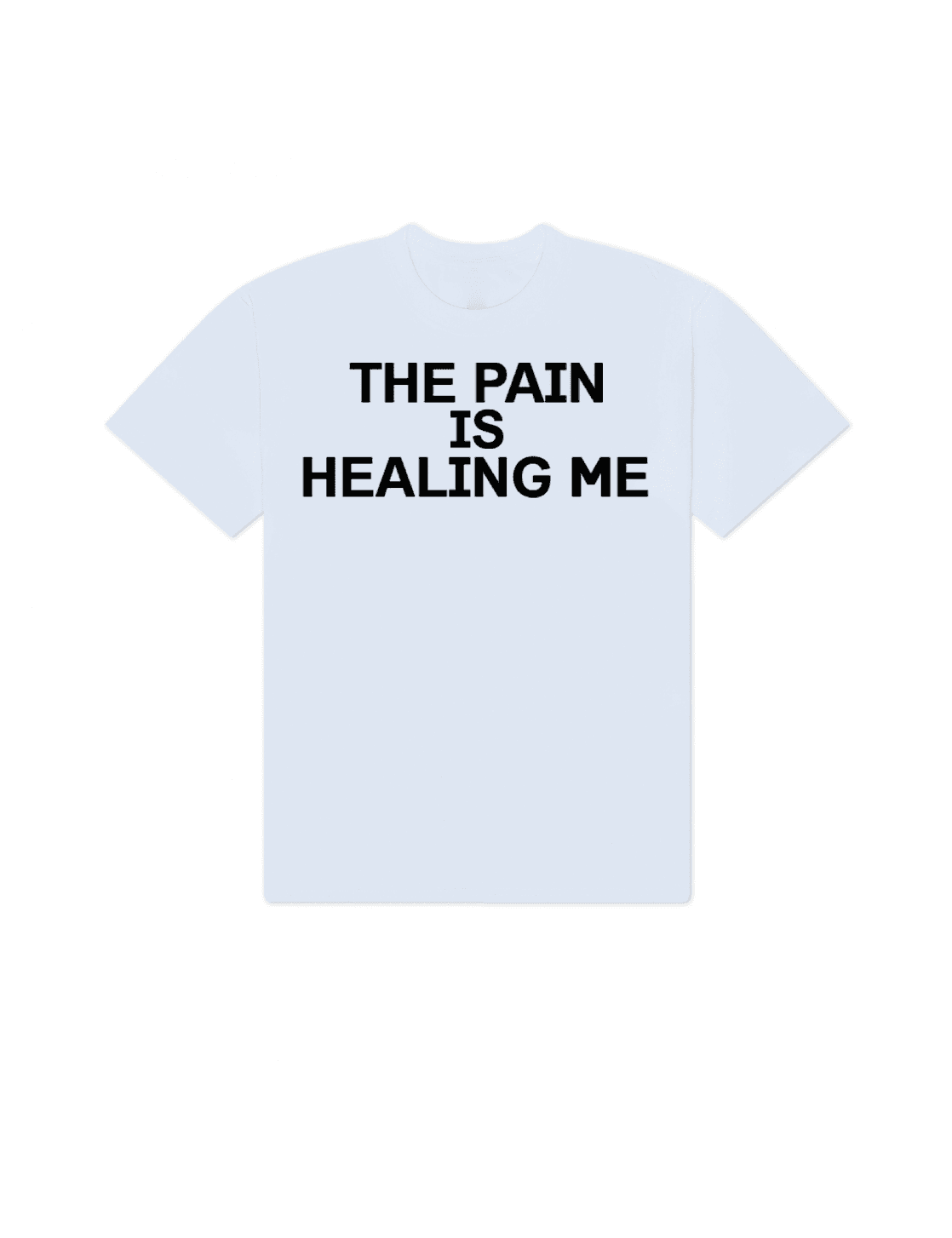 T-Shirt «Pain heal» White